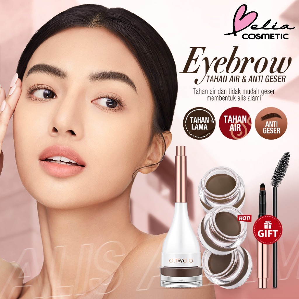 ❤ BELIA ❤ O.TWO.O Eyebrow Dying Cream Natural Shaping waterproof and not easy to be stained