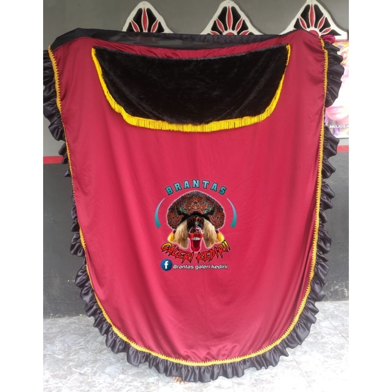 Kemul Barongan Bludru COD / Dewasa / rampak barong/ jaranan / baju barongan