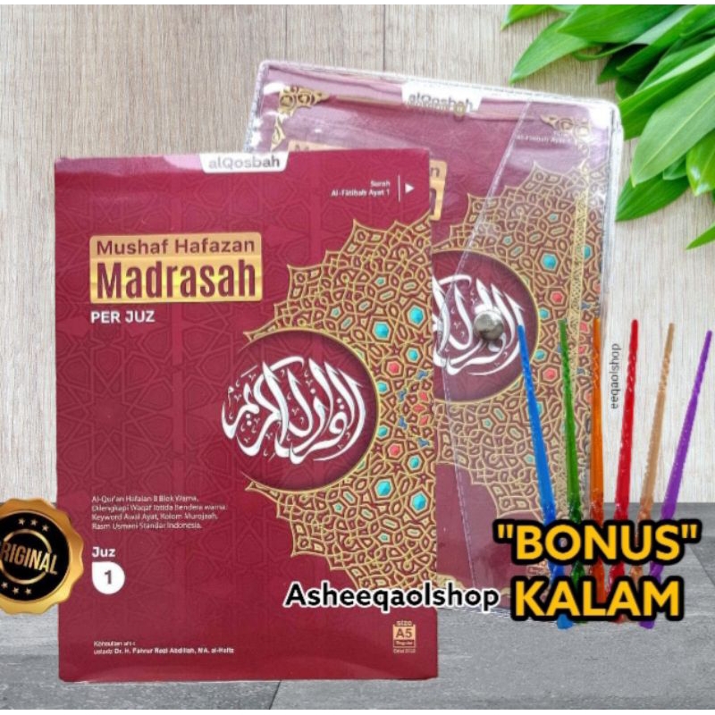 Al-Qur’an Mushaf Hafazan Madrasah Per Juz A5