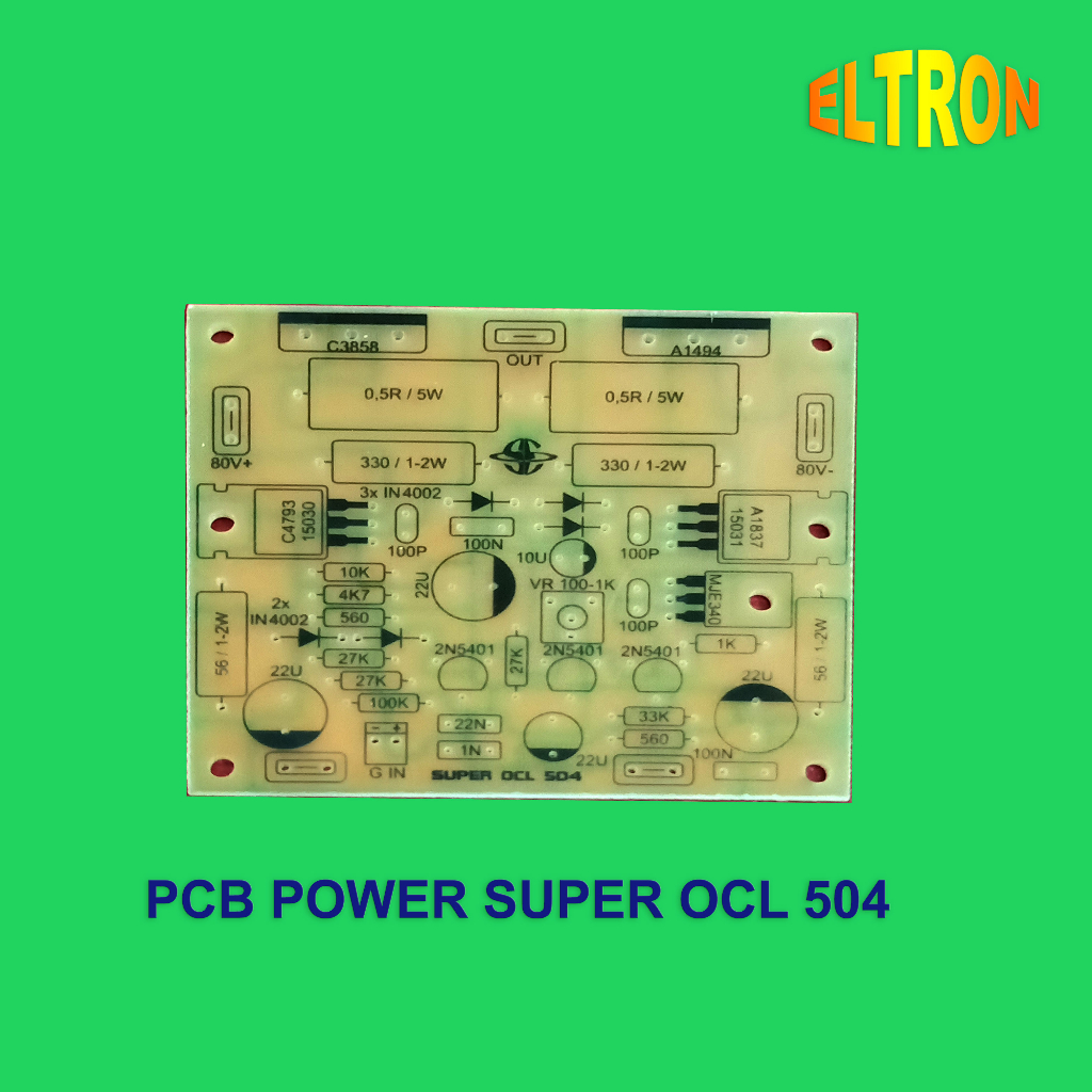 PCB Power Super OCL 504