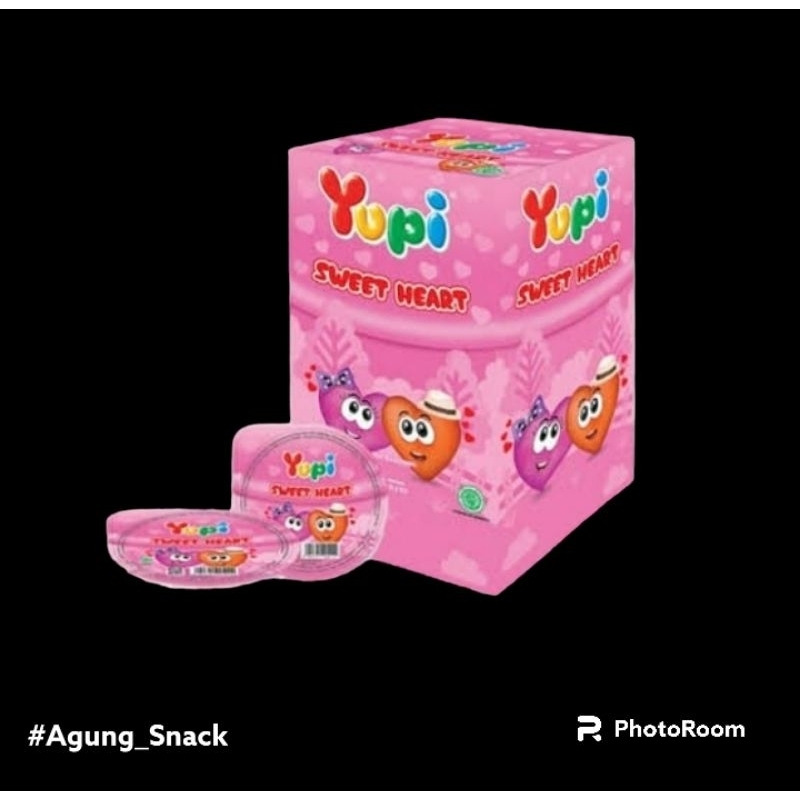 

Yupi Sweet Heart | 1 Box Isi 12 Bungkus @ 15 gram