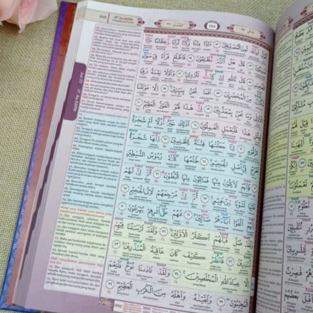 Al Qur'an Al Fathan Rasm Utsmani Tajwid Warna Tafsir Perkata A5