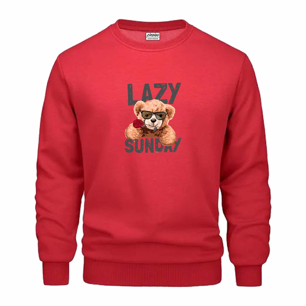 Zirdigo Sweater LAZY SUNDAY Print Quality