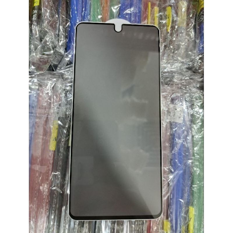 TG SPY KACA REDMI NOTE 9 PRO / VIVO V27 / VIVO V27E / SAMSUNG A71 / SAMSUNG A72 / SAMSUNG NOTE 20 / SAMSUNG M62 / TG TEMPERED GLASS PRIVACY ANTI-SPY