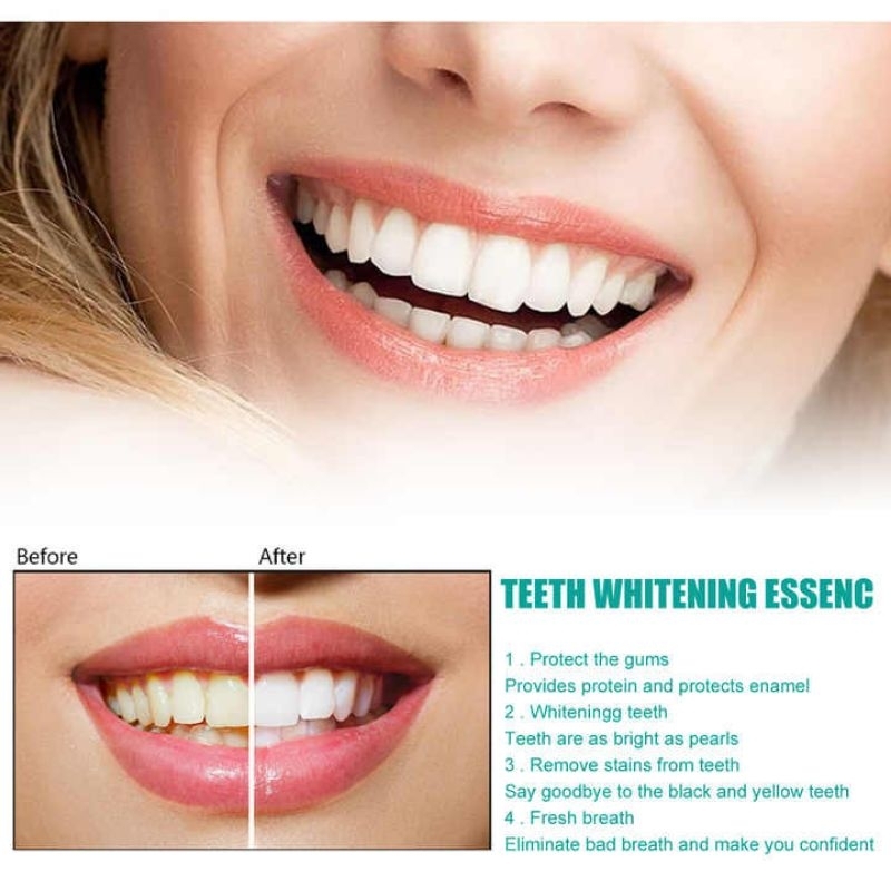 Pemutih Gigi Pembersih Karang Gigi EELHOE Teeth Whitening Powder