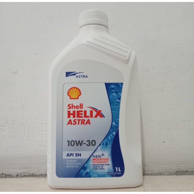 Oli Mesin shell Helix Astra 10W-30 100% Original isi 1 liter