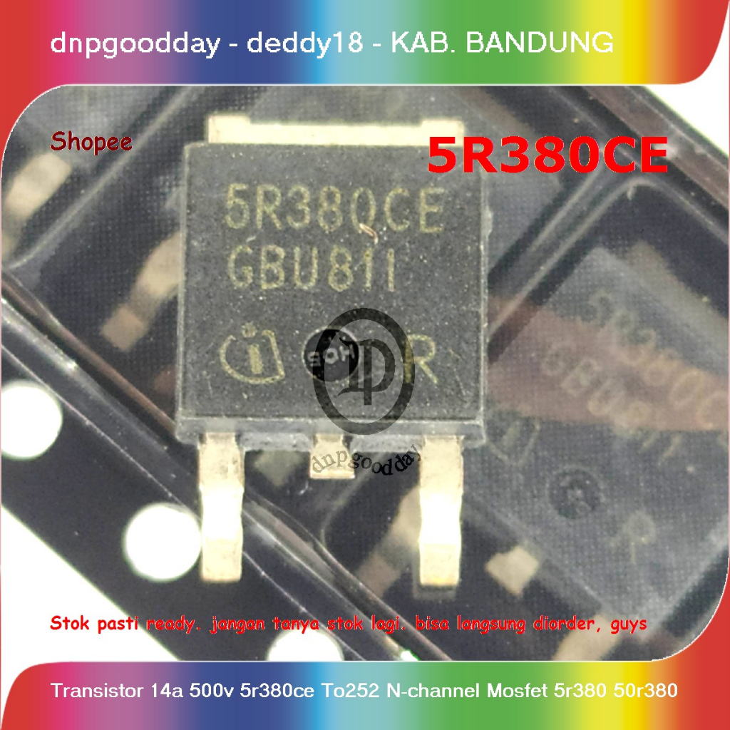 Transistor   14a  500v 5r380ce To252 N-channel Mosfet 5r380 50r380