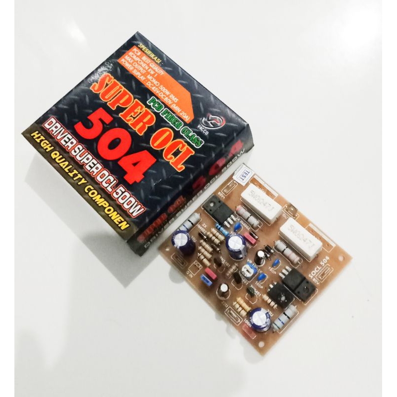 Kit Driver SOCL 504 PCB Fiber VACCO