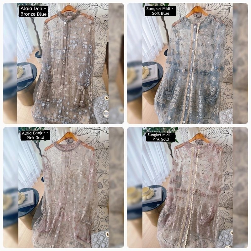 Midi Organza Dahna / Songket Midi / Alaia Banjar / Alaia Deli Rosaline by Haidee Orlin