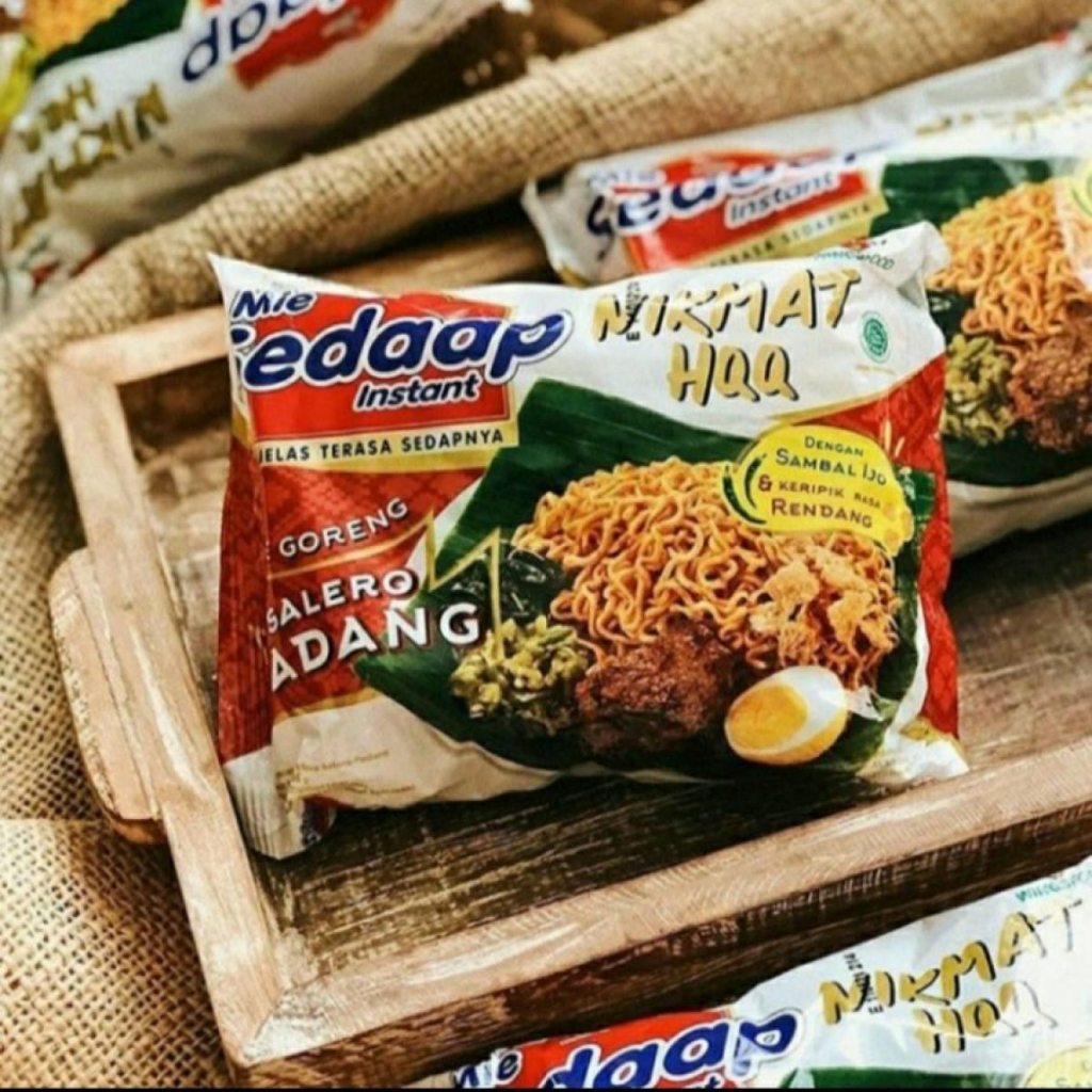 

Sedaap mie instan salero padang, isi 5