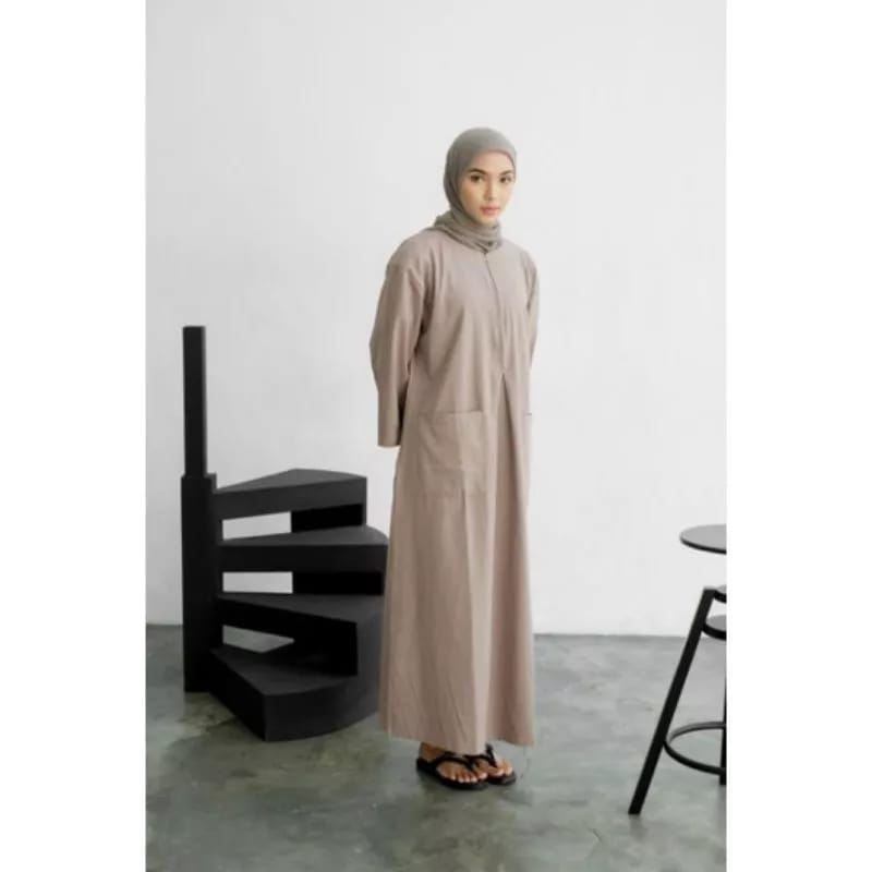 Midi Dress ALEA - Long Tunik Korean Style