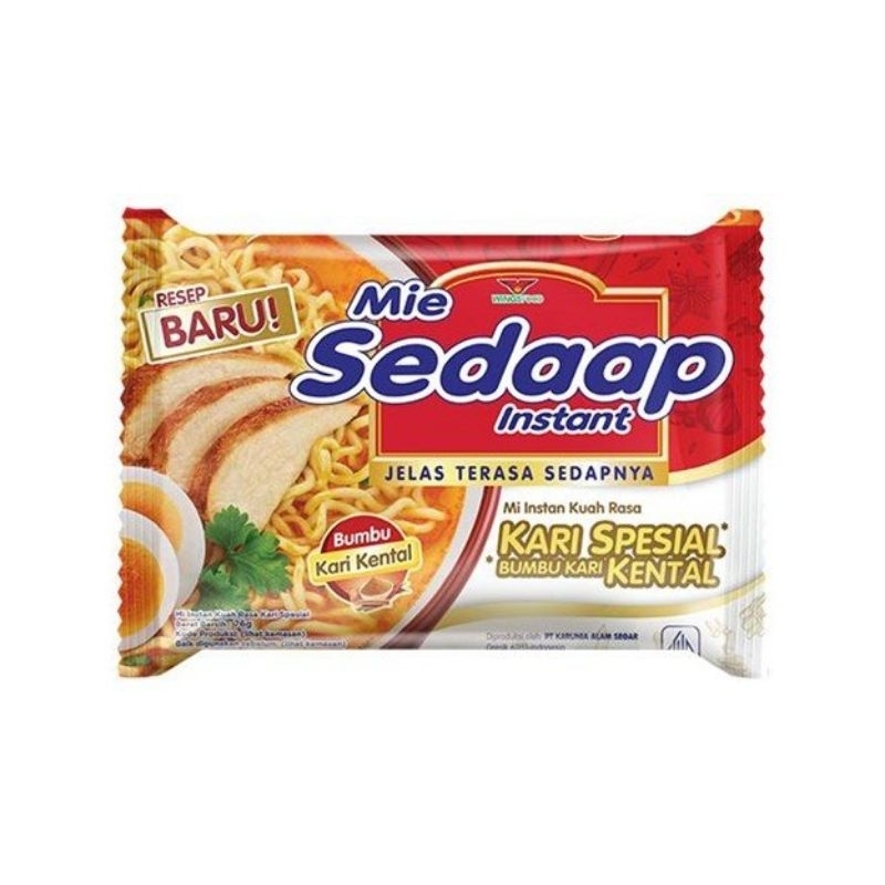

Mie Seddap Kari Spesial 76gr