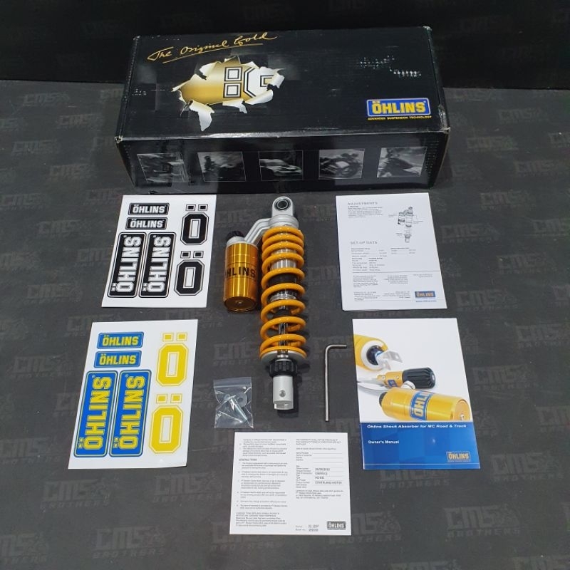 Shockbreaker Ohlins HO831 Tabung Atas Mio Scoopy Fazzio Beat Universal Matic 305mm