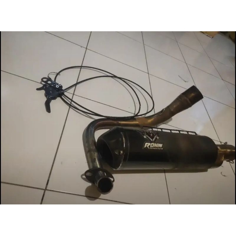 KNALPOT RONIN 3 SUARA PNP VARIO 125-150 ( SECOND )