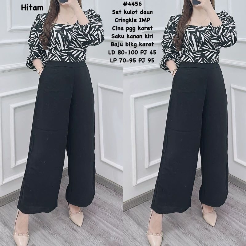 SET KULOT CELANA KULOT SETELAN KULOT FASHION WANITA