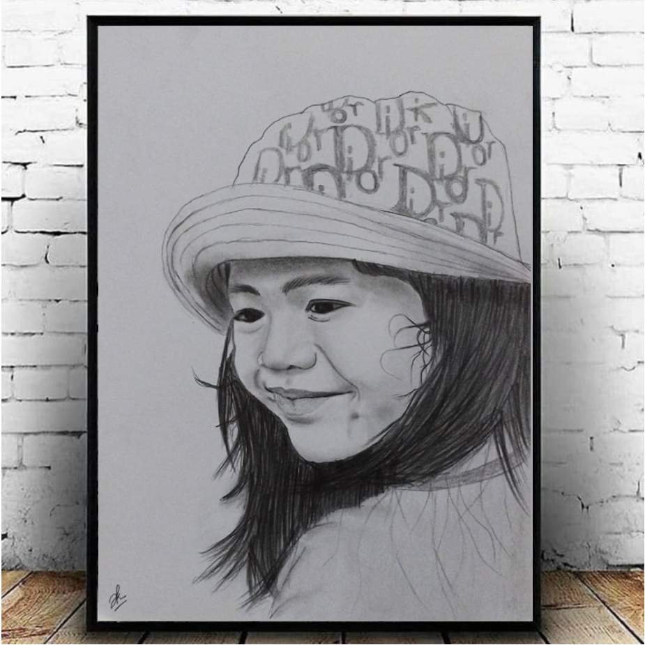 

Lukis Wajah Artistik Hiatm Putih, Painter ZK