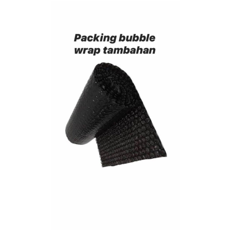 bubble wrap putih (paking tambahan)