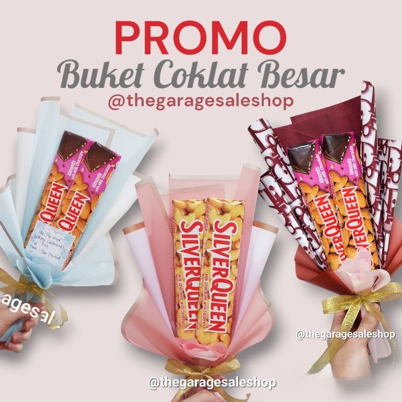 

Hampers Wisuda Graduation || Buket Coklat Silverqueen (58gr x 2pcs)Kado, Hampers, Souvenir Graduation Wisuda || Graduation Gift, Birthday Gift, Valentine's Gift, Hampers & Gift Box