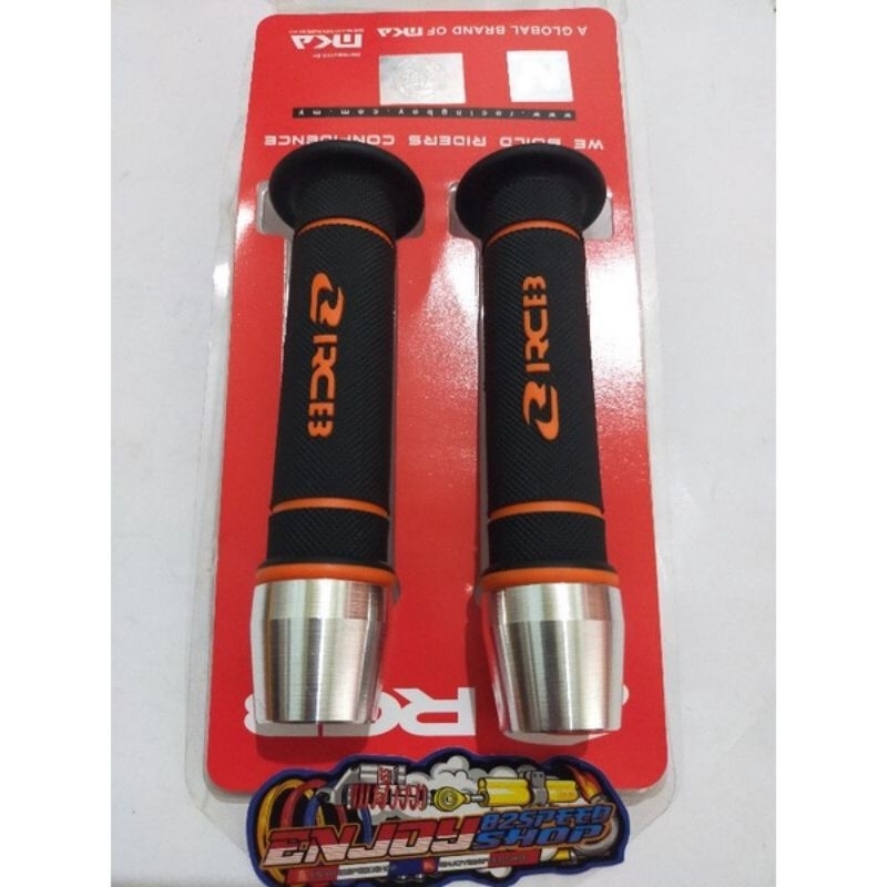 Handgrip sarung gas RCB original HG 55 sarung gas Racing Boy original hg55 + jalu stang chrome model pcx universal motor handle grip sarung gas racing boy original handgrip jalu rcb honda yamaha suzuki grand filano vespa sprint primavera