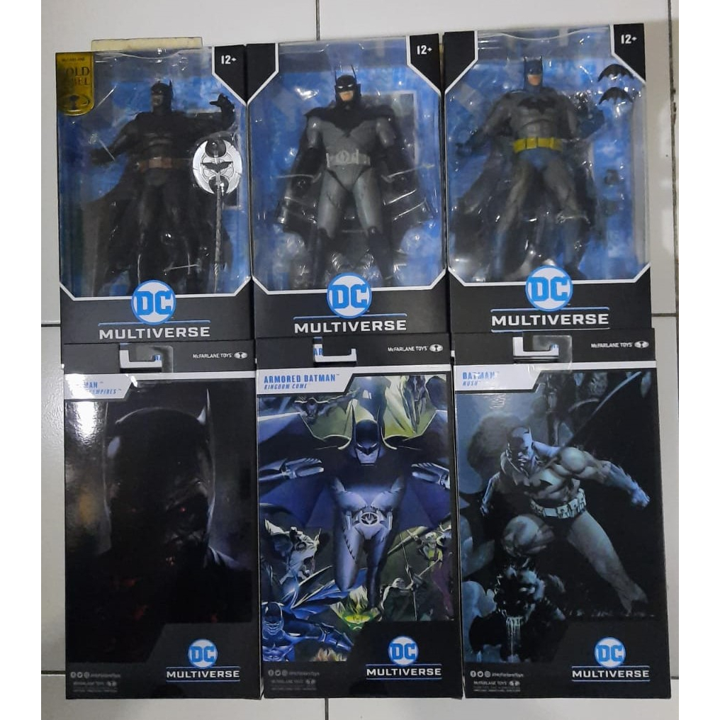 Mcfarlane Batman Vampires Kingdom Come and Batman Hush