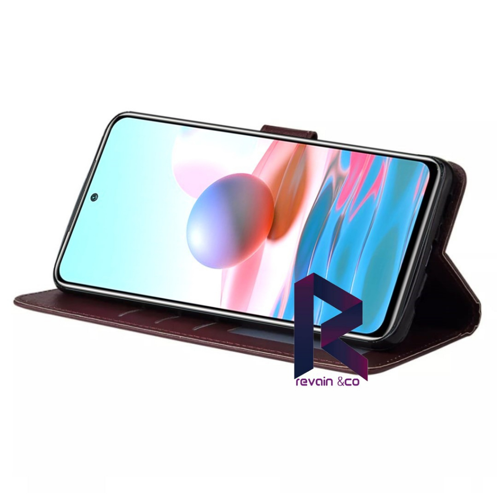 CASE VIVO V27 PRO 5G FLIP WALLET LEATHER KULIT PREMIUM SARUNG BUKA TUTUP KESING HP FLIP CASE VIVO V27 PRO 5G