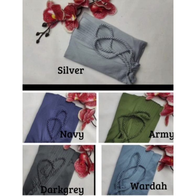 JILBAB TALI KEPANG/ULIR HIJAB INSTANT JERSEY PREMIUM