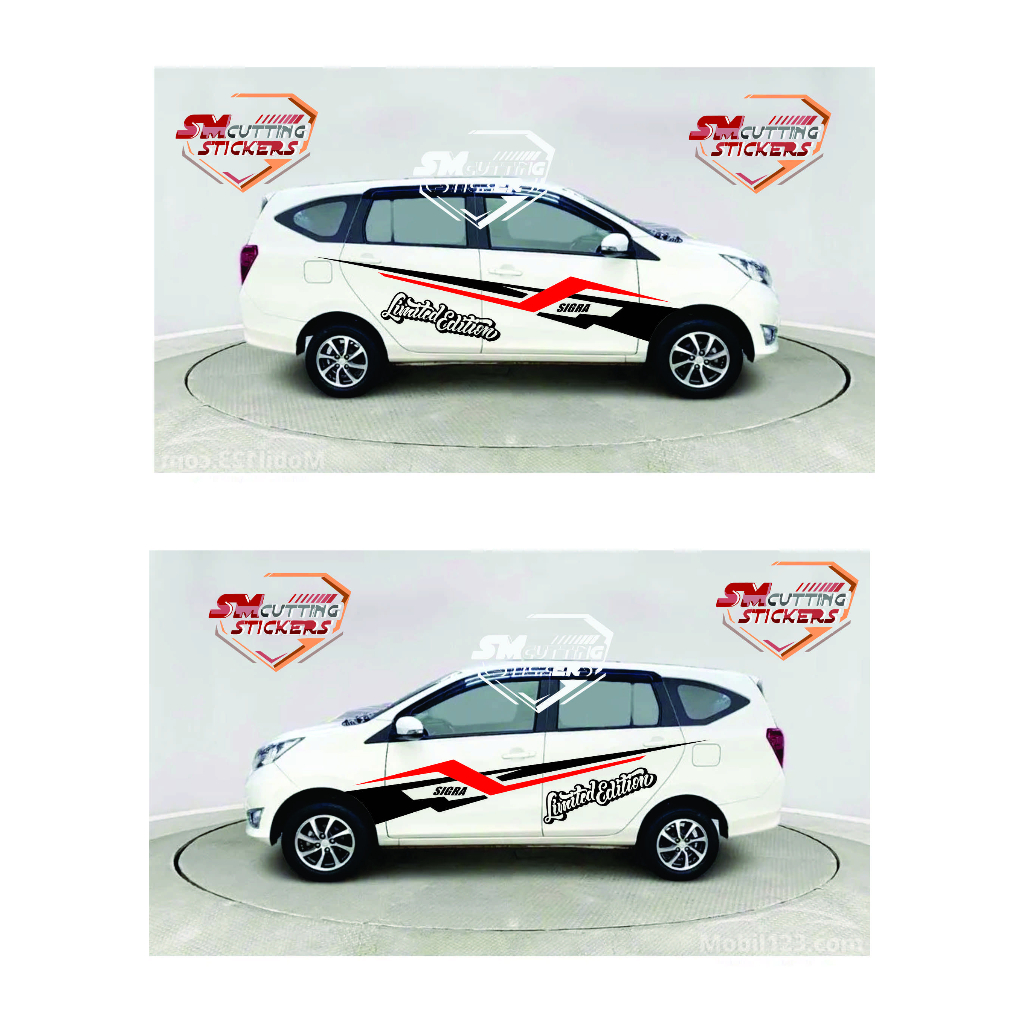 STIKER MOBIL SIGRA TERBARU STICKER MOBIL SIGRA TERBARU CUSTTOM