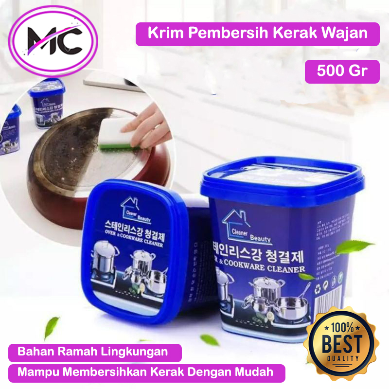 Pembersih Kerak Wajan Gosong Super Ampuh Cream Noda Bandel Stainless