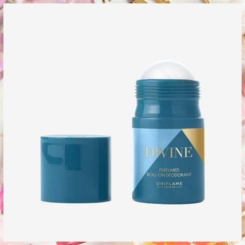 Divine perfumed roll-on deodorant