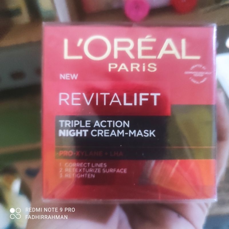 l'oreal paris revitalift triple action night cream 50ml