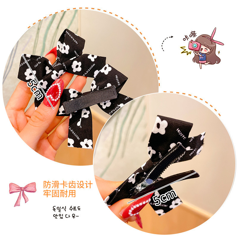 Set Jepitan Rambut Alice / Import Jepit Rambut Pita Model Korea Style Polos Anak Perempuan Kiosbalitaaprillia