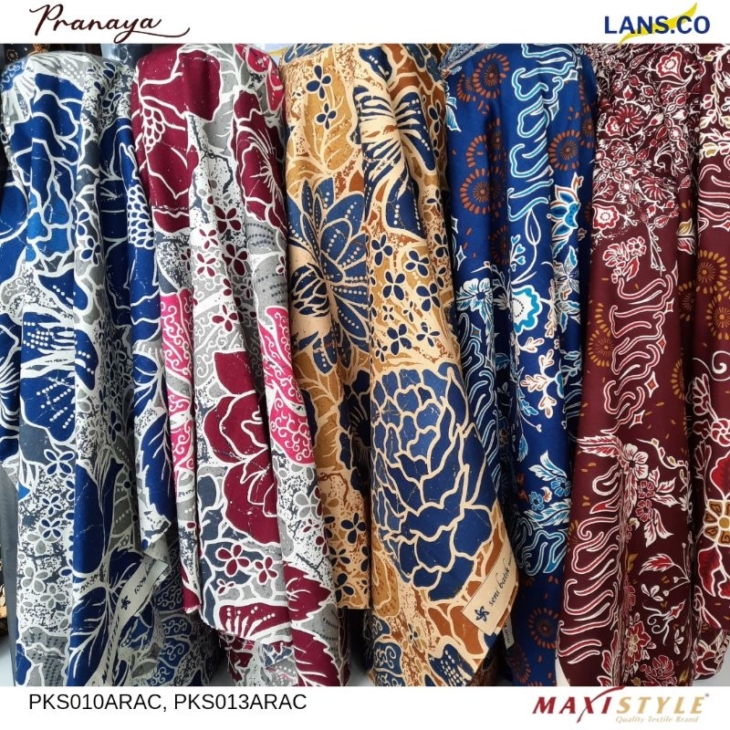 Kain Batik Pranaya By Maxistyle Textile kain batik meteran kain batik pekalongan
