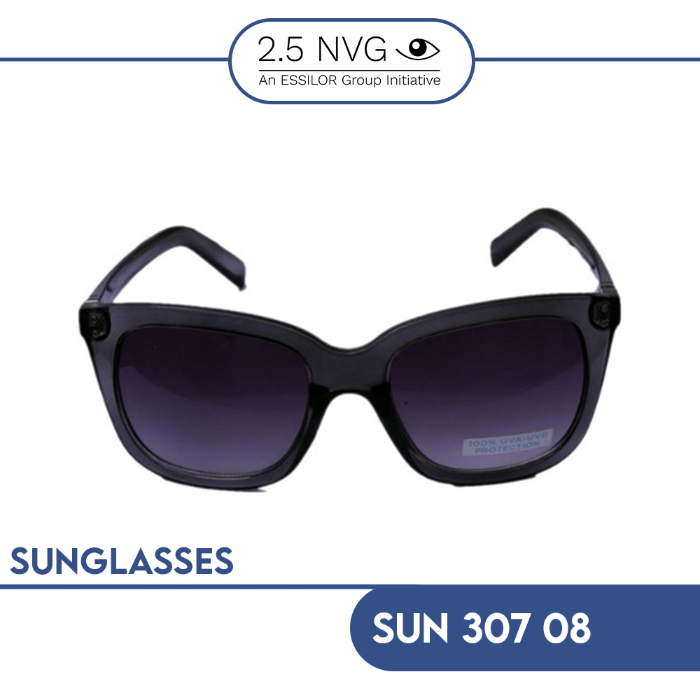 2.5 NVG By Essilor - Kacamata Hitam SUN 307 08 - Grey