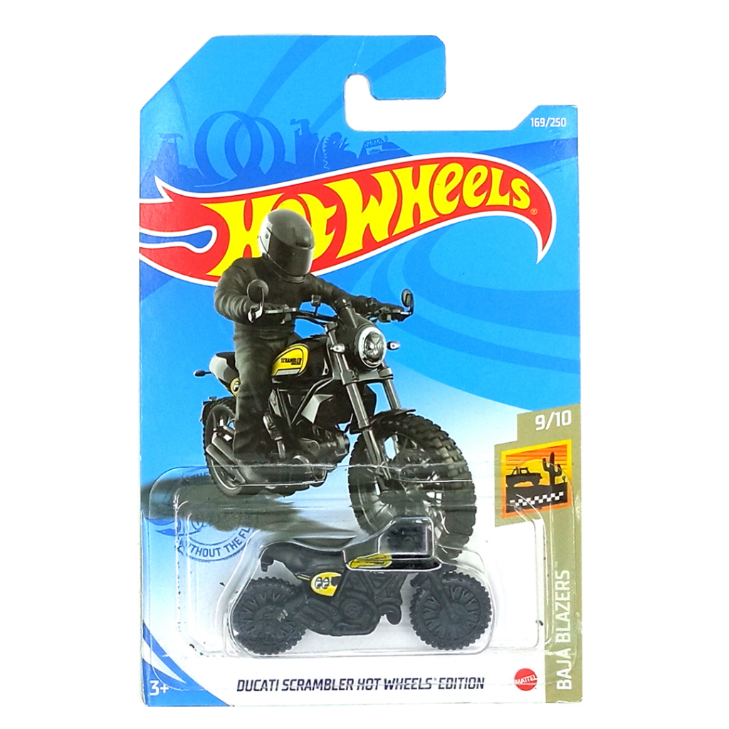 Hot Wheels Ducati Scrambler Hot Wheels Edition Hitam HW Baja Blazers