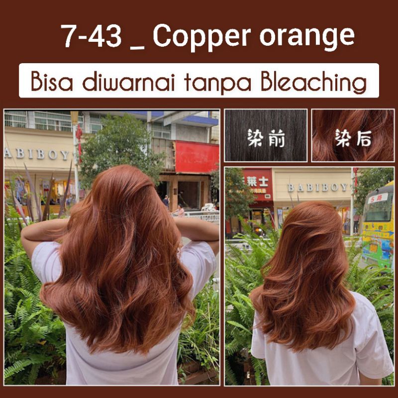 Fenkang Miomiosaki hair color japan tanpa bleaching cat pewarna rambut wonder socolor