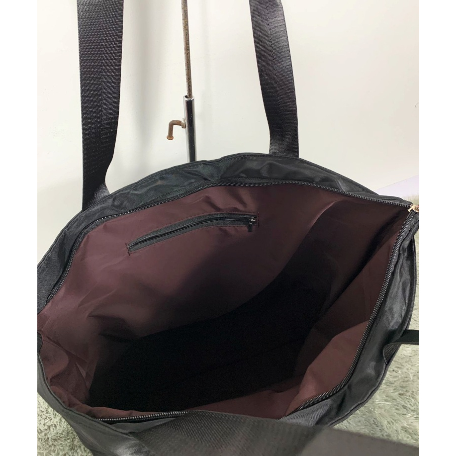 TAS TOTE BAG WANITA TOTE BAG HITAM IMPORT WATERPROOF TAS BELANJA TAS KULIAH TAS KERJA TOTE BAG MURAH