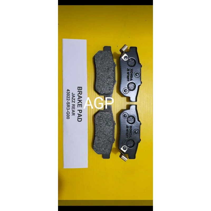 Brake Pad Belakang Jazz GD3 Jazz RS GE8 45022-SR3