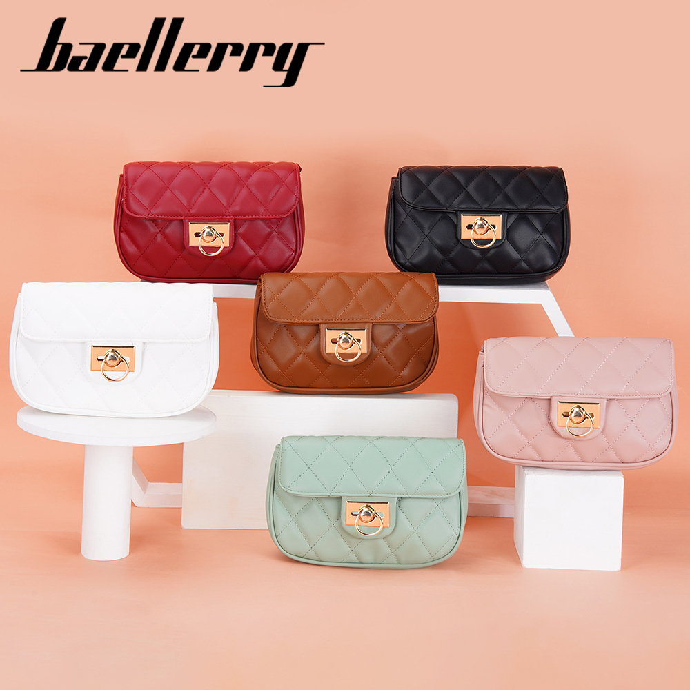 BAELLERRY N3248 Tas Selempang Wanita Bahan Kulit PU Leather Premium WATCHKITE WKOS