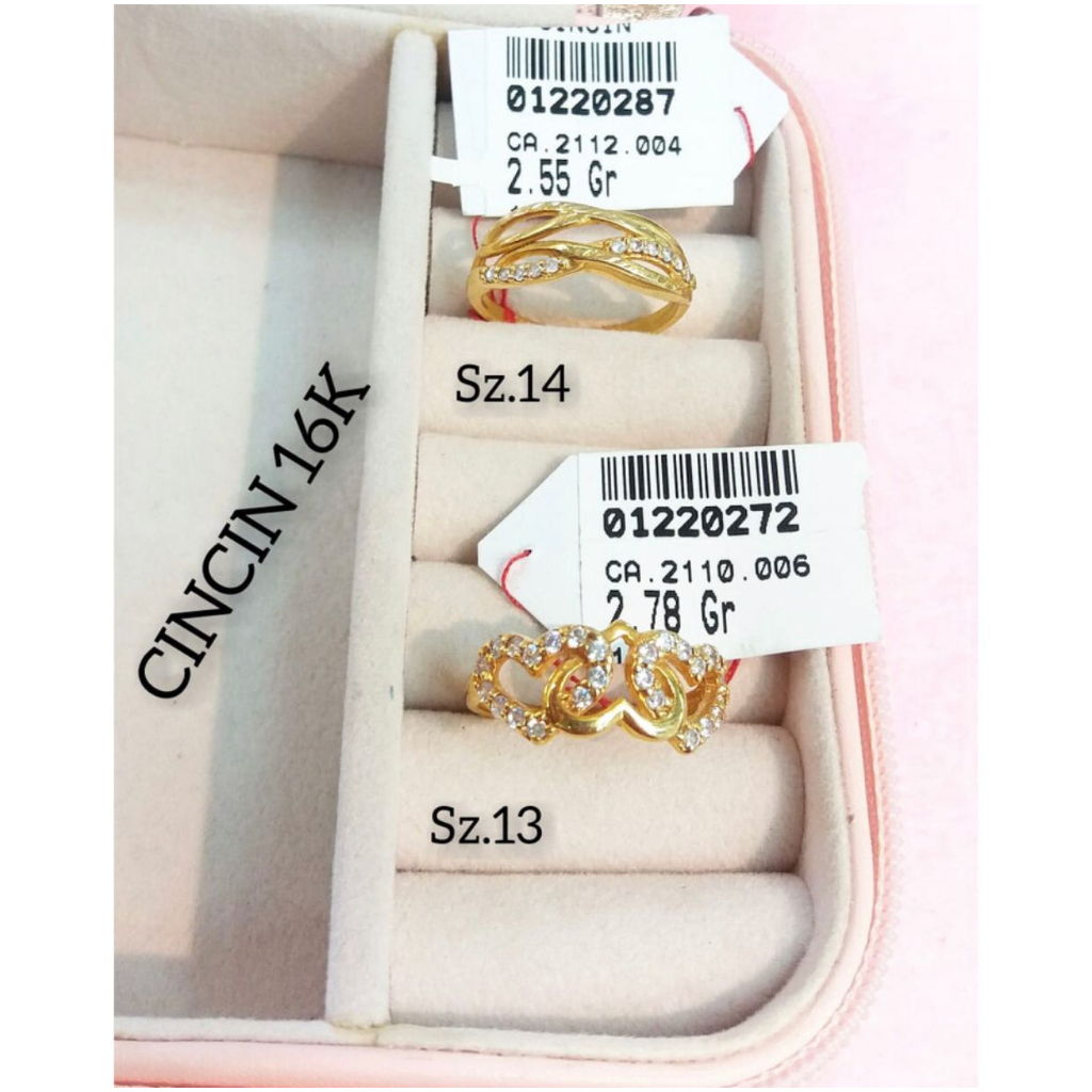 Cincin love wanita dewasa kadar 700