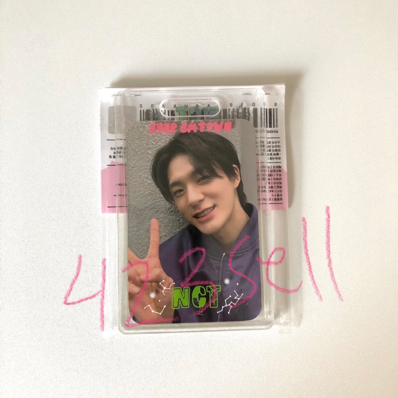 [BOOKED] PHOTO HOLDER & STICKER JENO EVERLAND KWANGYA MD SEALED MERCH MERCHANDISE NCT DREAM PC POCA 