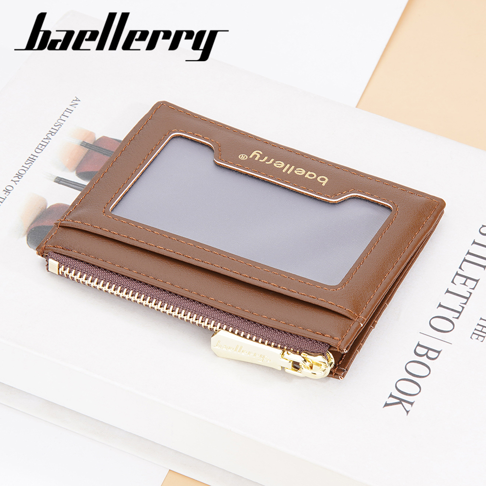 BAELLERRY NR098 Dompet Kartu Wanita Bahan Kulit PU Leather Premium WATCHKITE WKOS