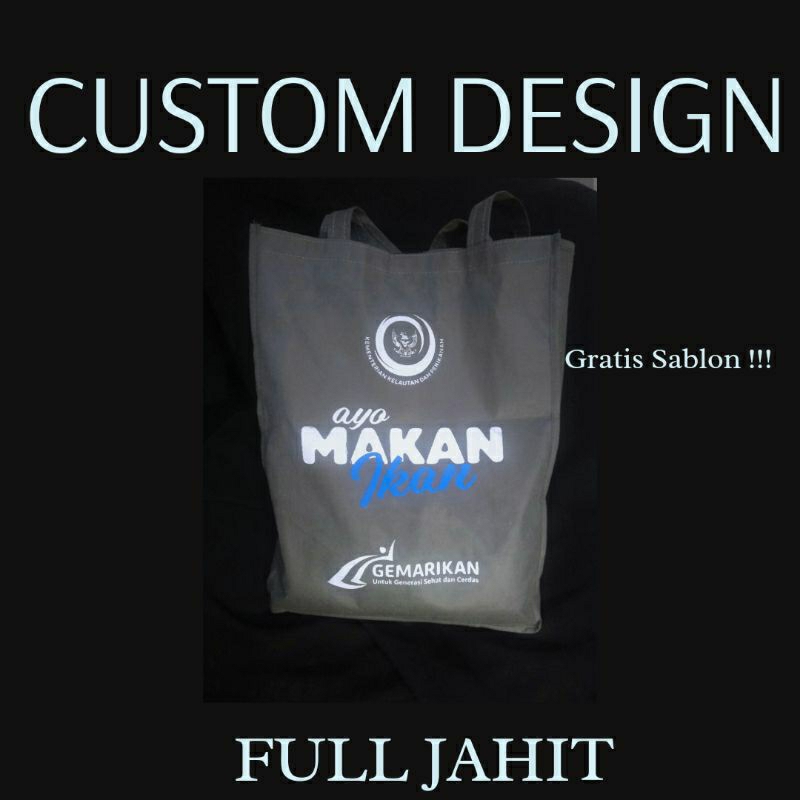 

Goodie Bag Custom Full Jahit Free Sablon