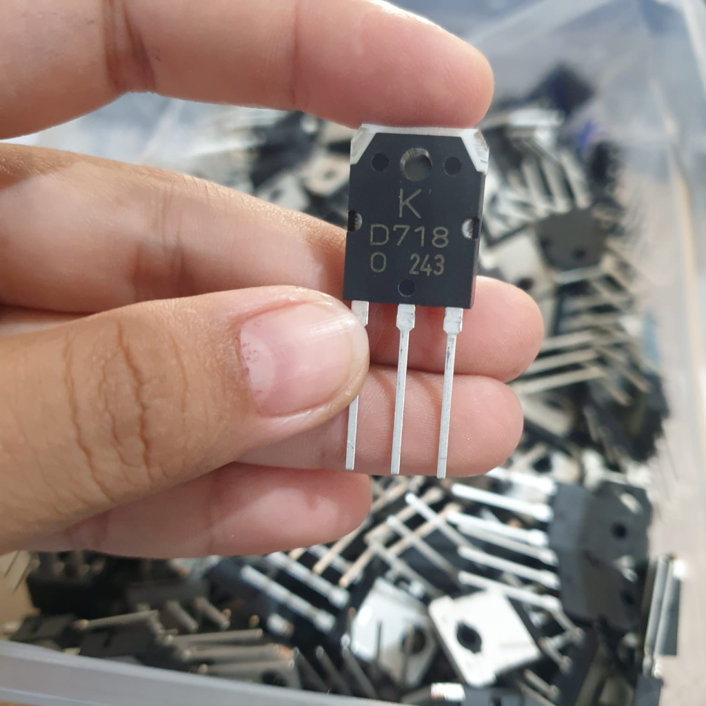 TRANSISTOR D718 KEC ORIGINAL