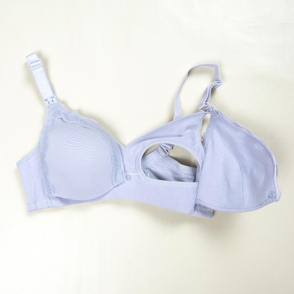 BEE - Nursing Bra Menyusui Tanpa Kawat Cup B Pakaian Dalam Baju Hamil AW1805