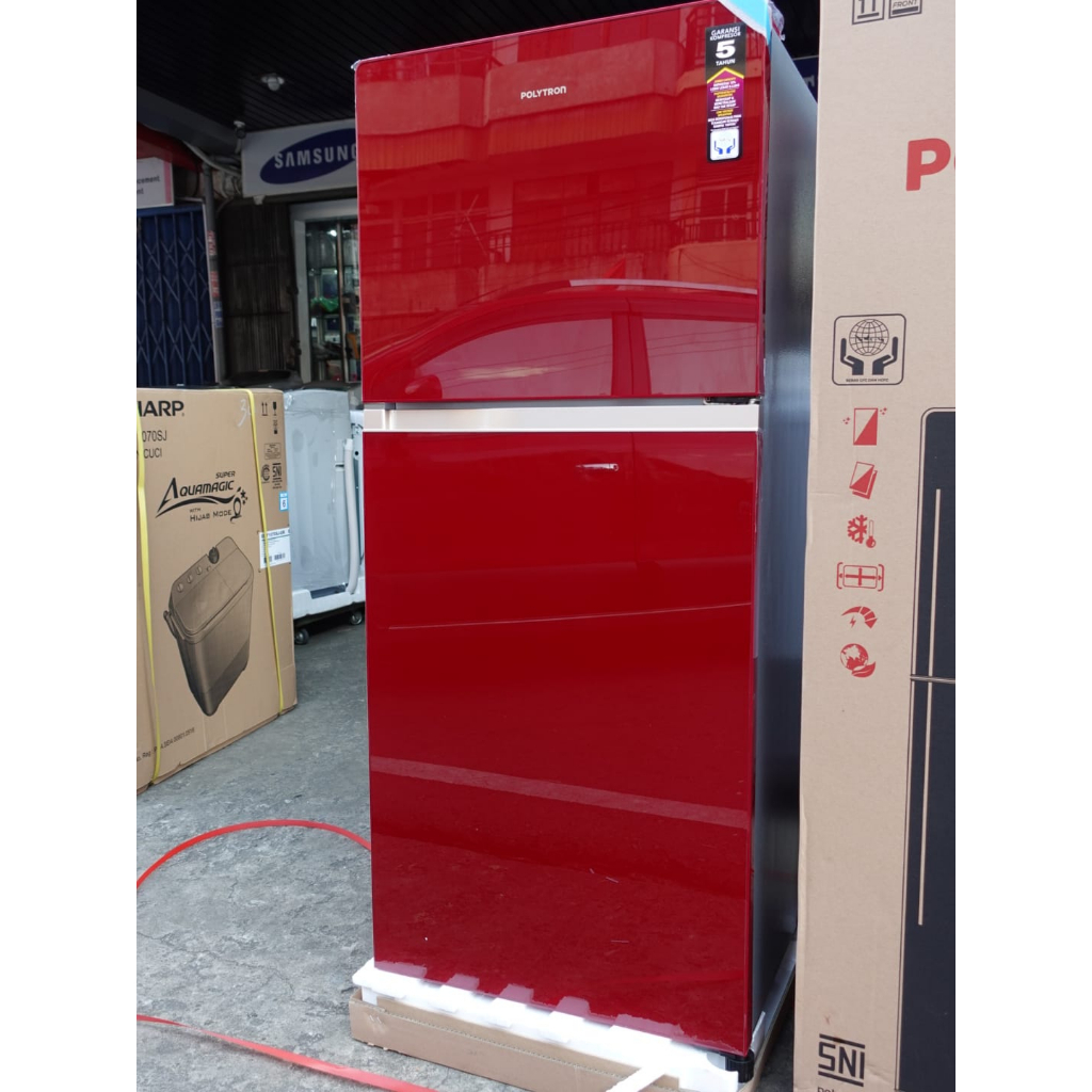 KULKAS 2 PINTU POLYTRON PRW-23MNX / R