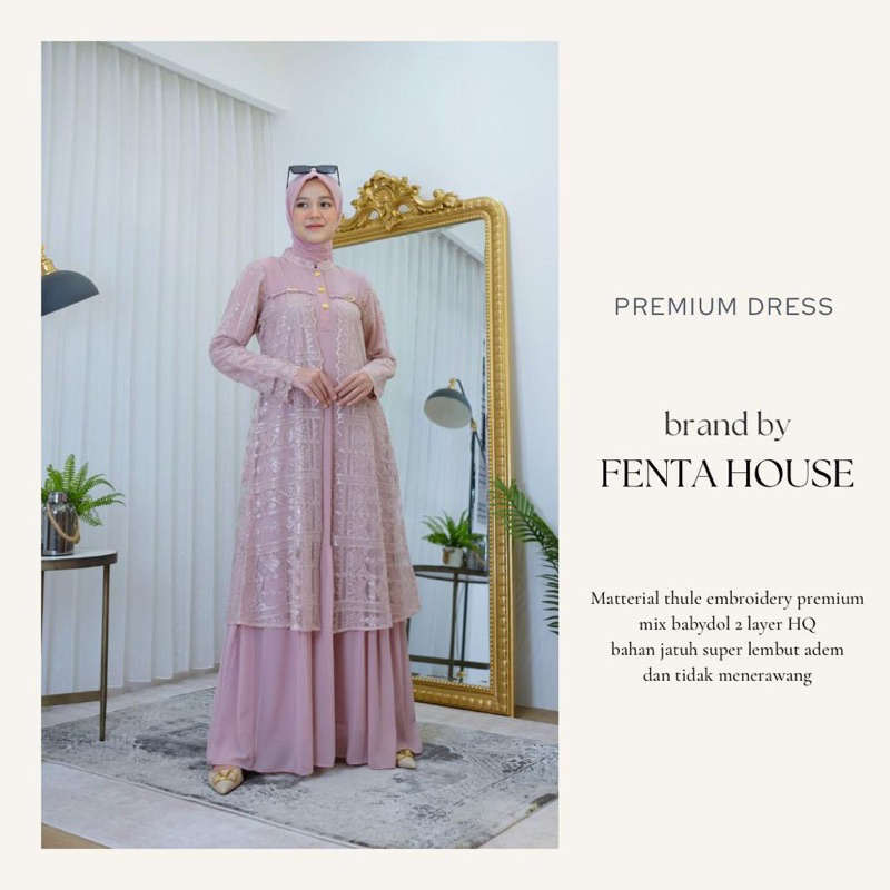 Pakaian Wanita Shellin Dress By Fentahouse OriginalSALE