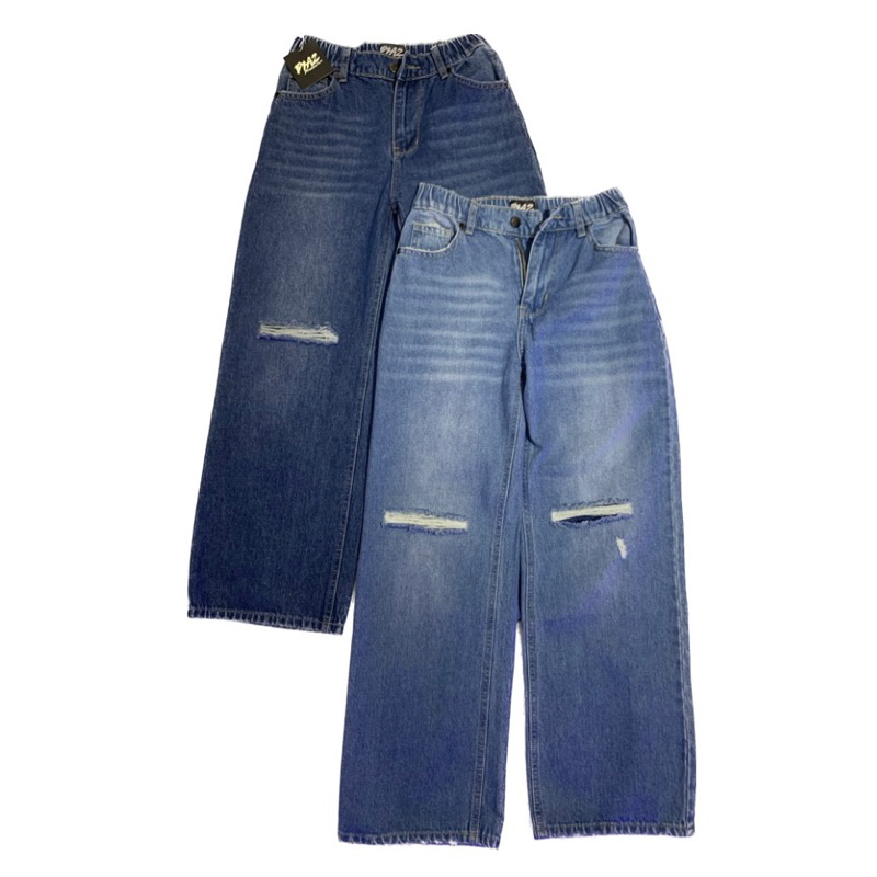 Celana Jeans BYAZ Women Joger Riped