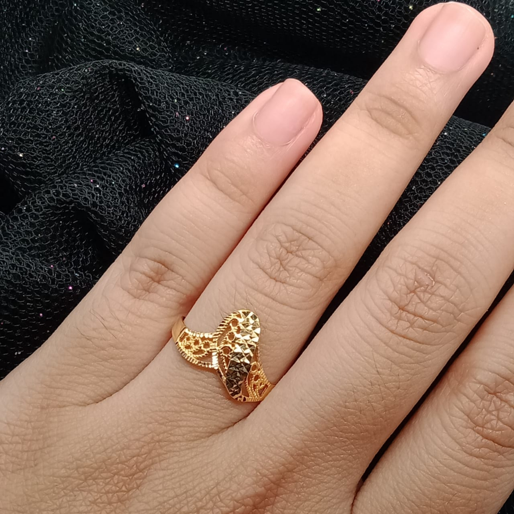 Cincin Emas 17K - 1.25 Gr Kadar 750 - 4893