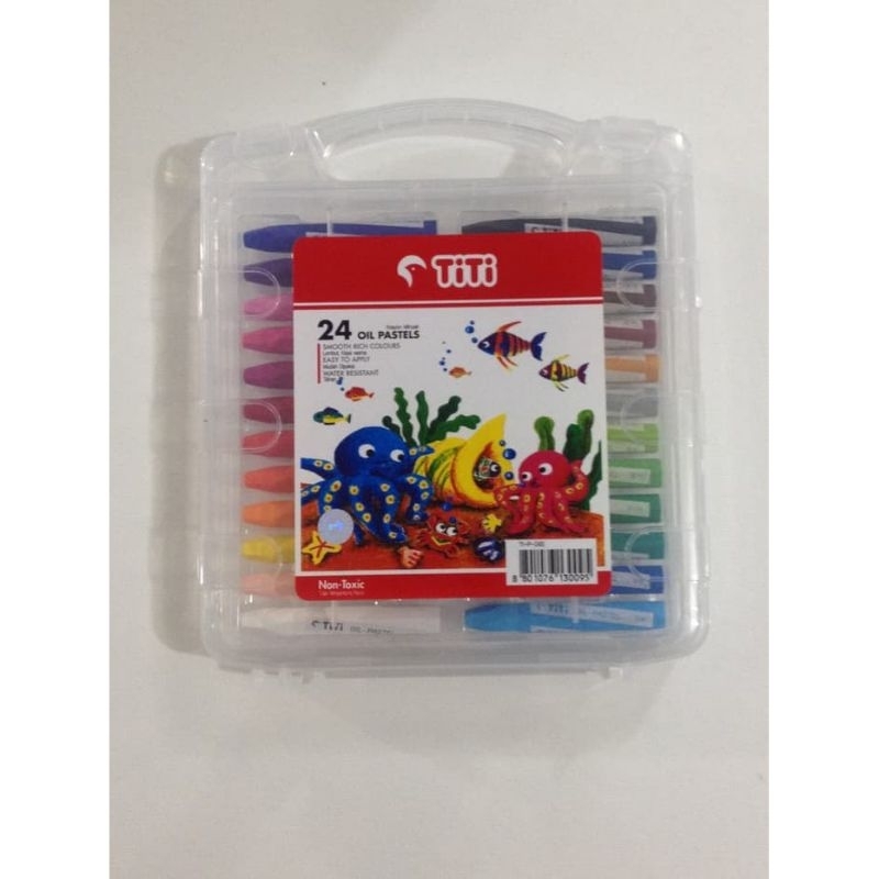 

Crayon asli merk titi 24 warna