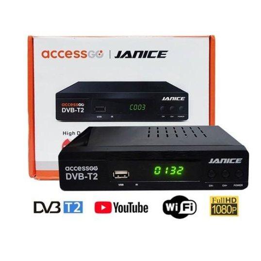Set Top Box STB TV Digital DVBT2 Tanaka Sniper DVB-T2 UHF SNI Resmi